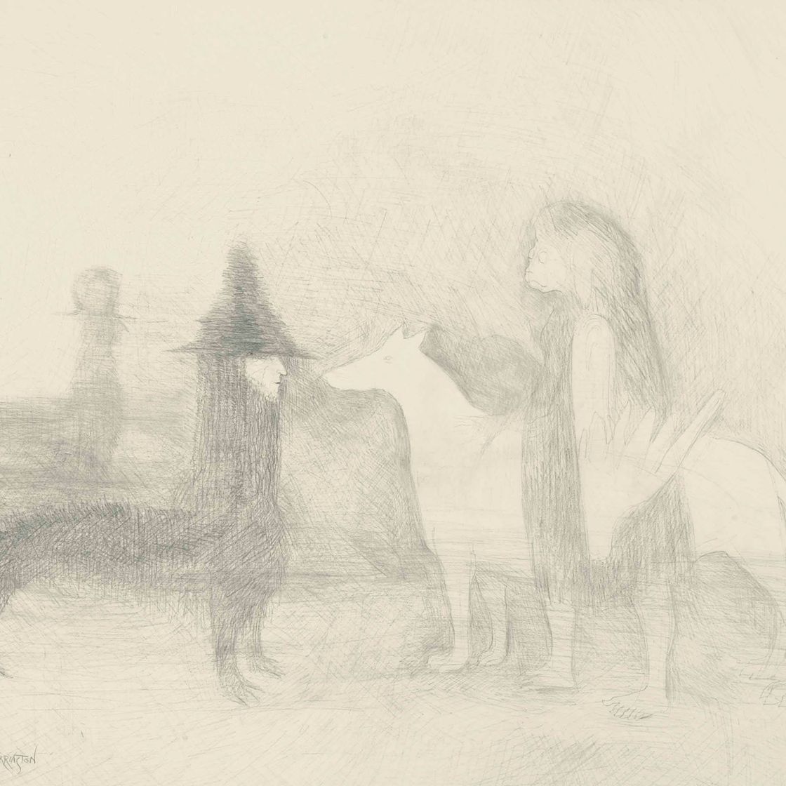 Leonora Carrington — Туманные Псы, Божественные Псы и Собачки встречаются в Тумане