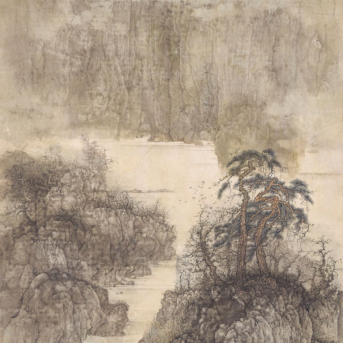 Li Huayi — Пейзаж (№ 9)