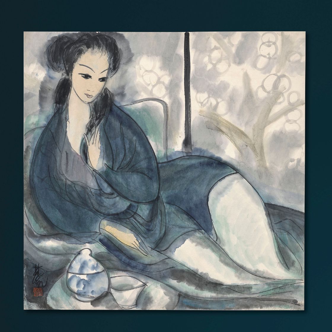 Lin Fengmian — Лживая леди, изображение 2