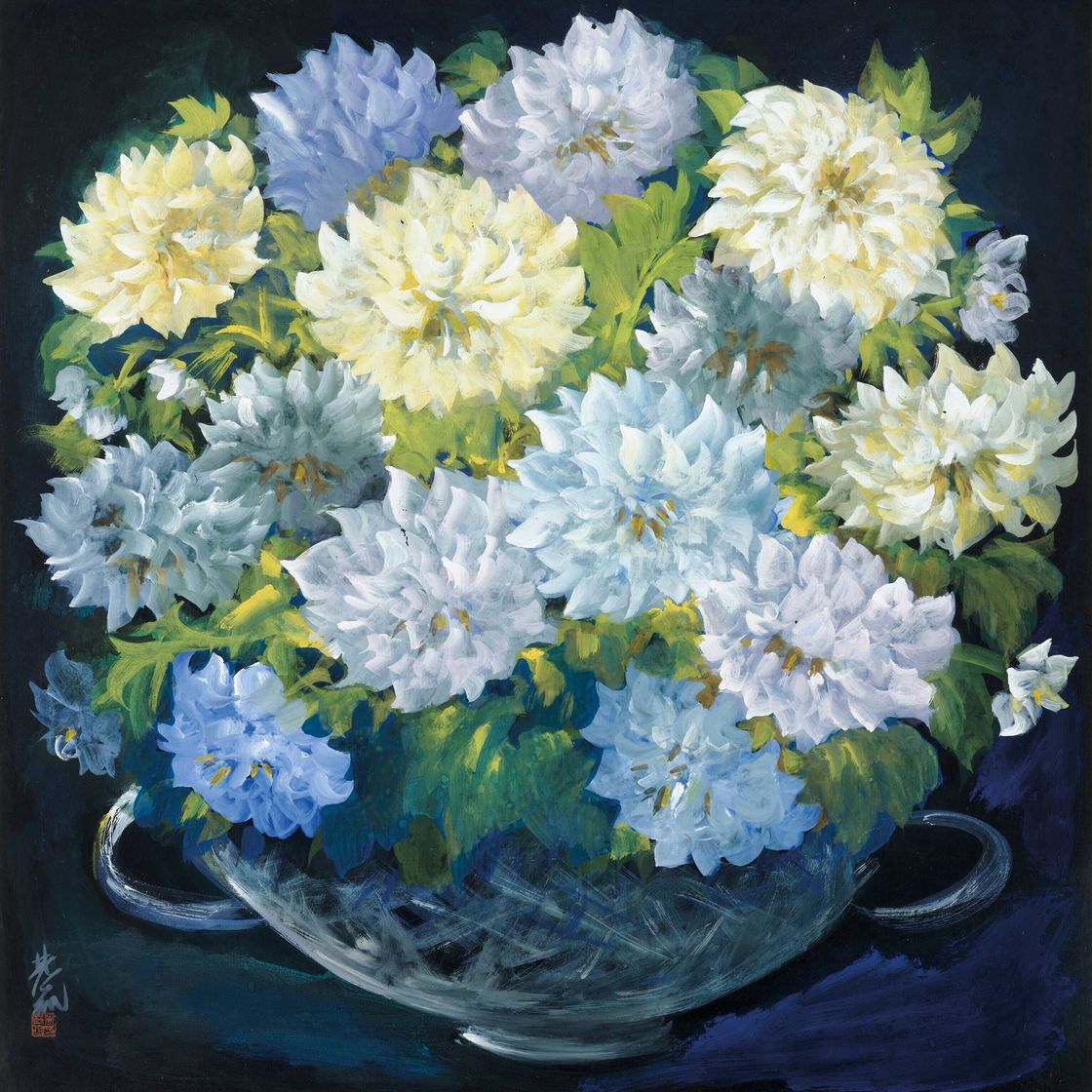 Lin Fengmian — Далия, изображение 1