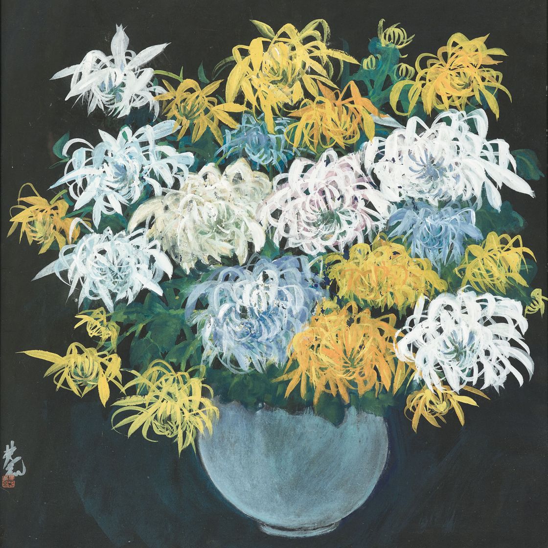 Lin Fengmian — Хризантема