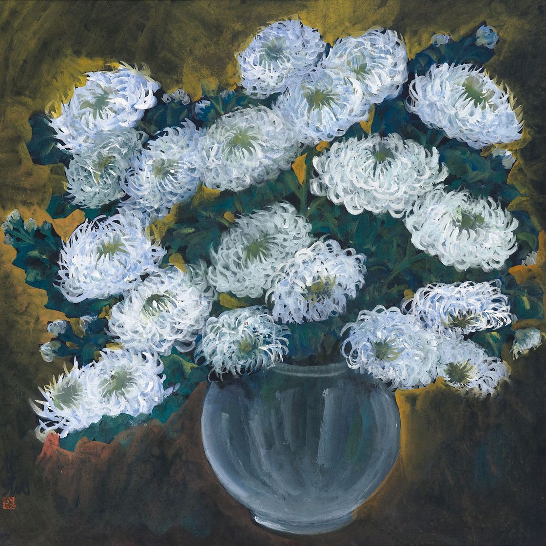 Lin Fengmian — Хризантемы