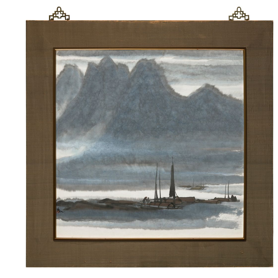 Lin Fengmian — БАТО В ГОРАХ, изображение 2