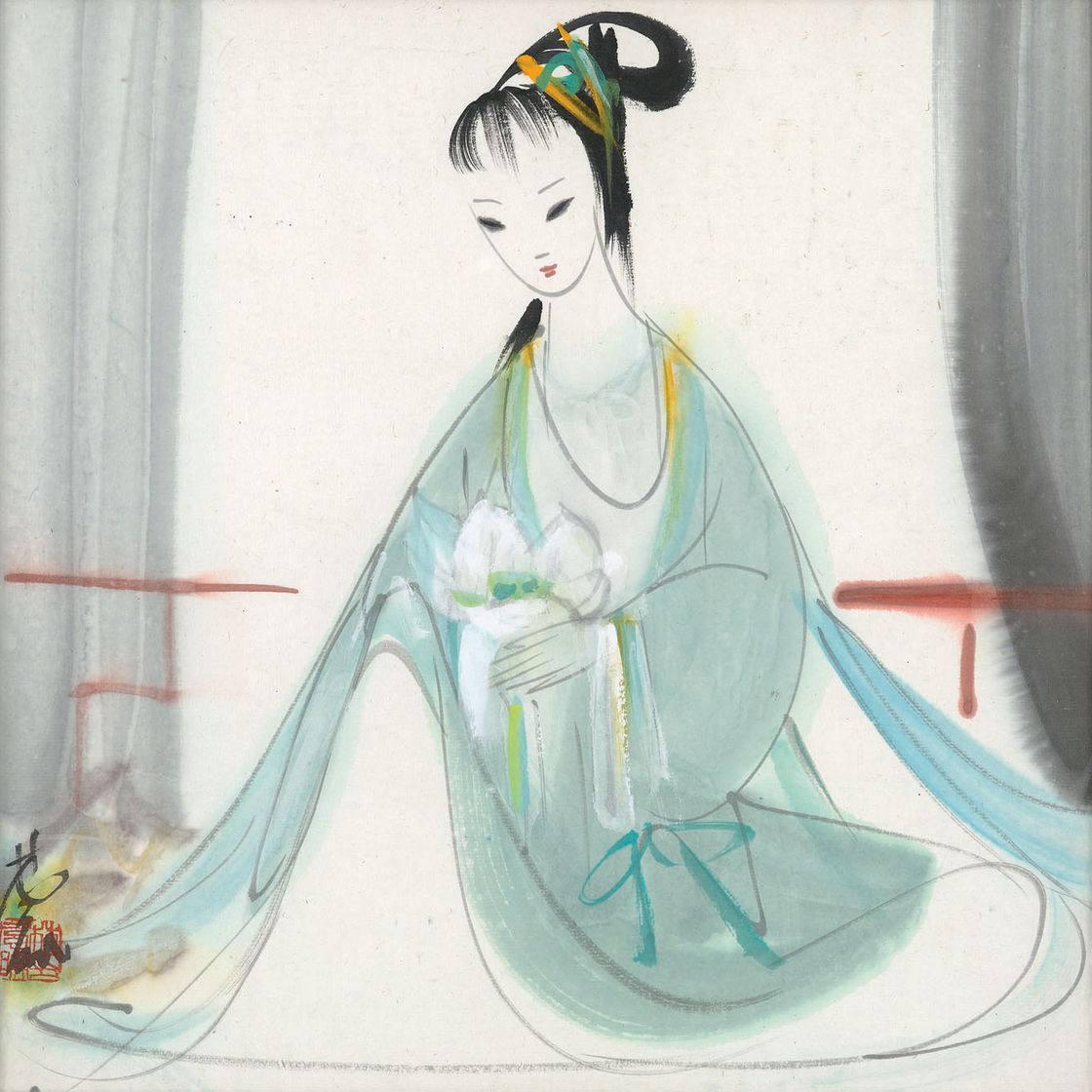 Lin Fengmian — Леди