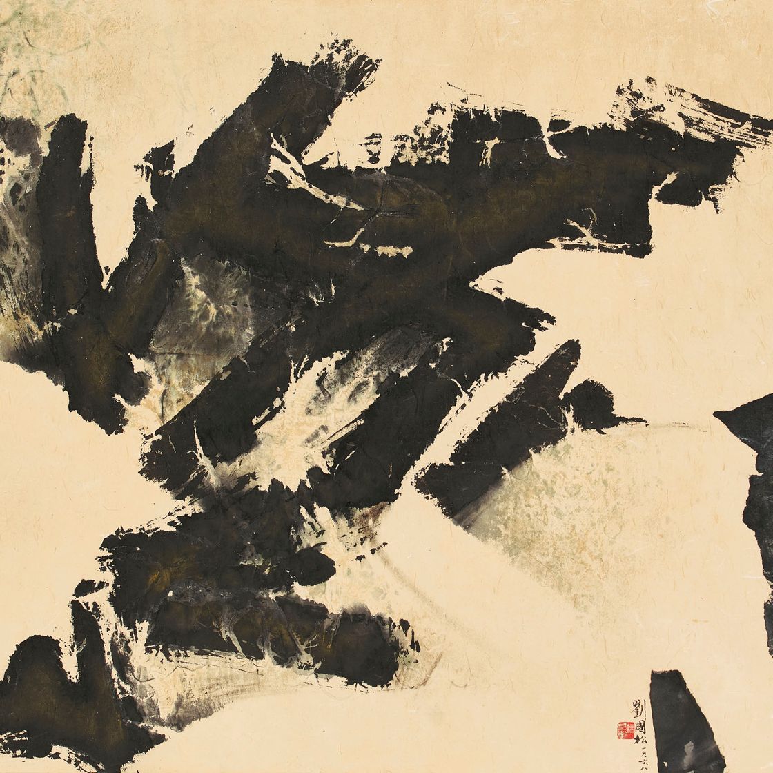 Liu Kuo Sung — Абстрактный пейзаж