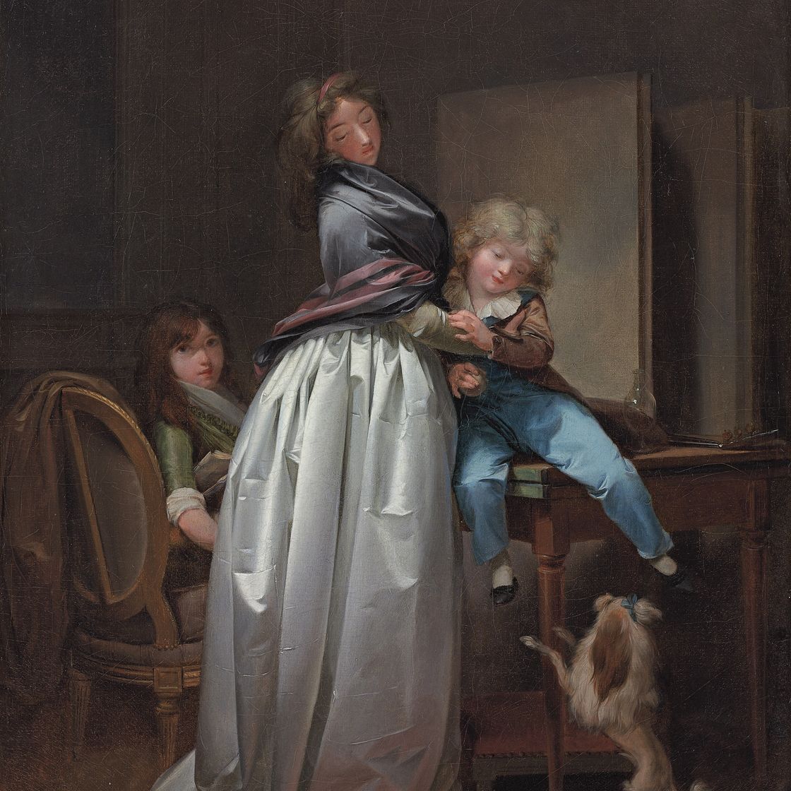 Louis Leopold Boilly — "Молодая мать" (The Young Mother)