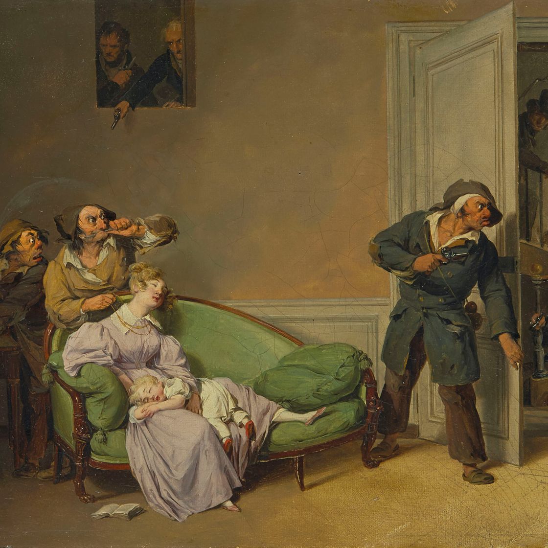 Louis Leopold Boilly — Сцены полета, изображение 2