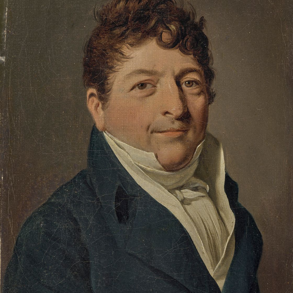 Louis Leopold Boilly — Предварительный портрет маркиза Жака-Розы де Вуазен