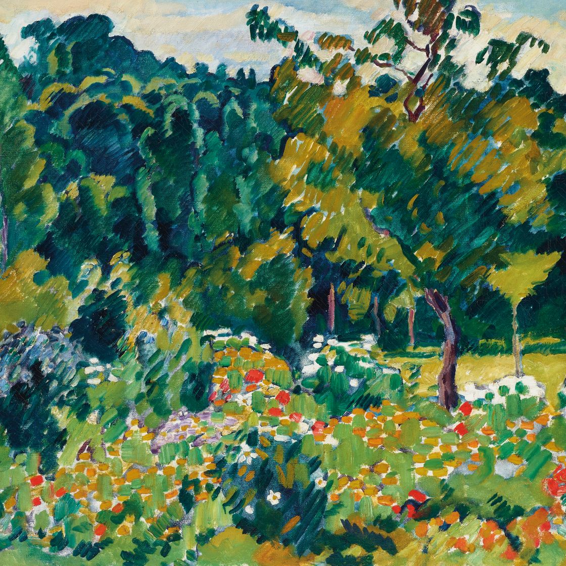 Louis Valtat — Сад цветов выбора, изображение 1