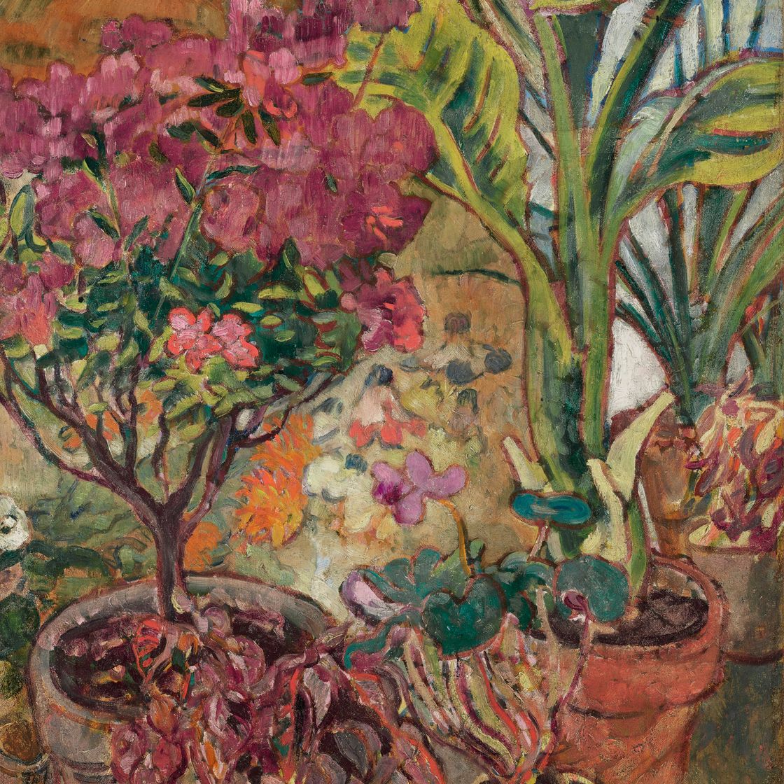 Louis Valtat — Азалии и вертикальные растения, изображение 1