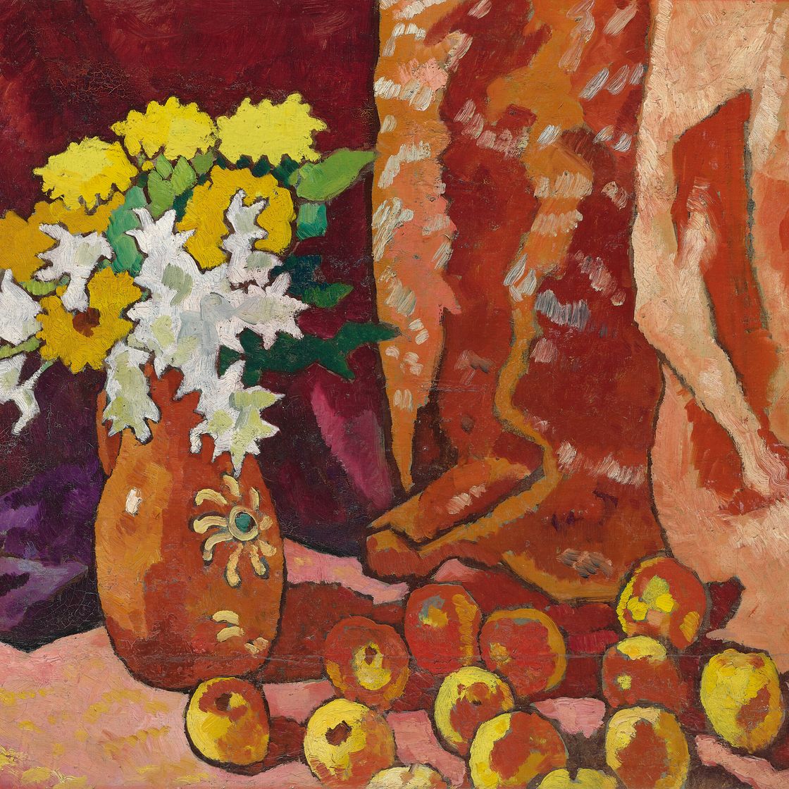 Louis Valtat — Букет а-ля круш из маррона и других цветов, изображение 1