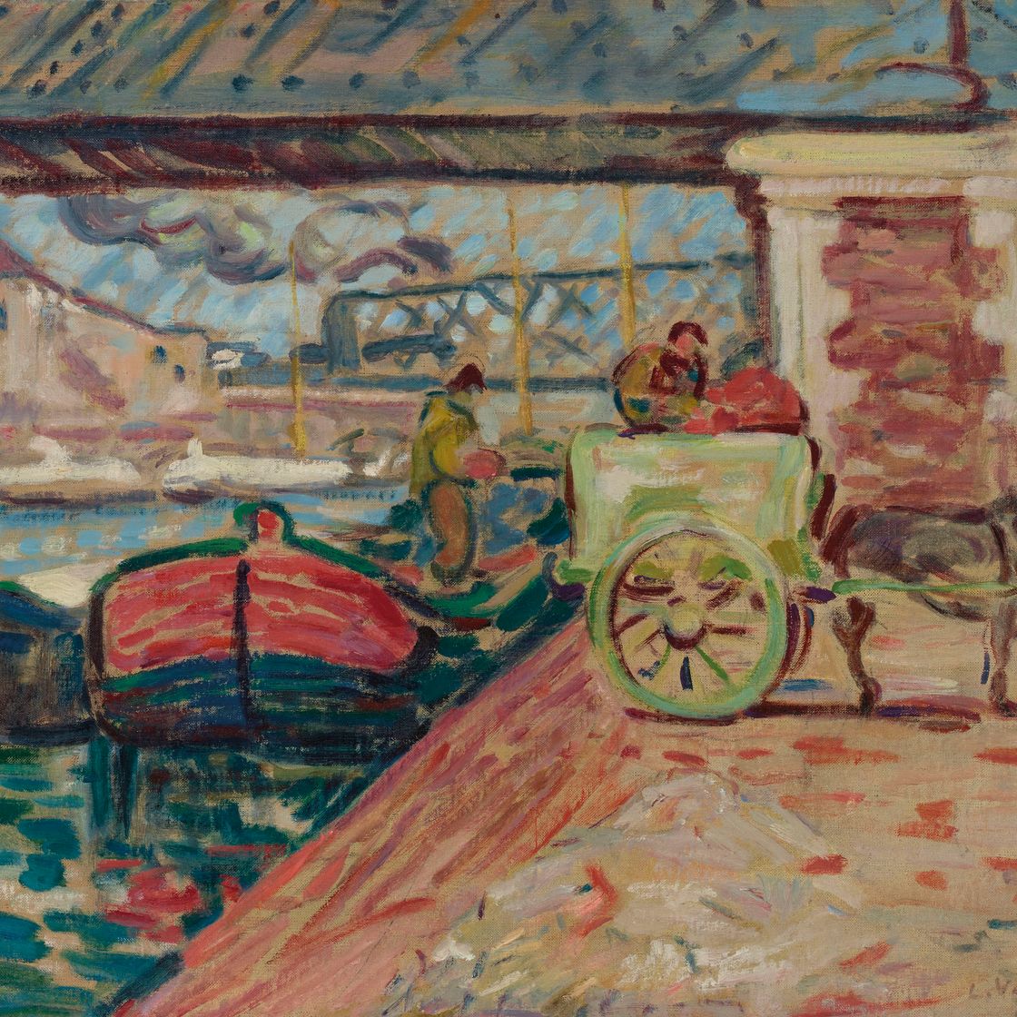 Louis Valtat — Разрядка на набережной Сены