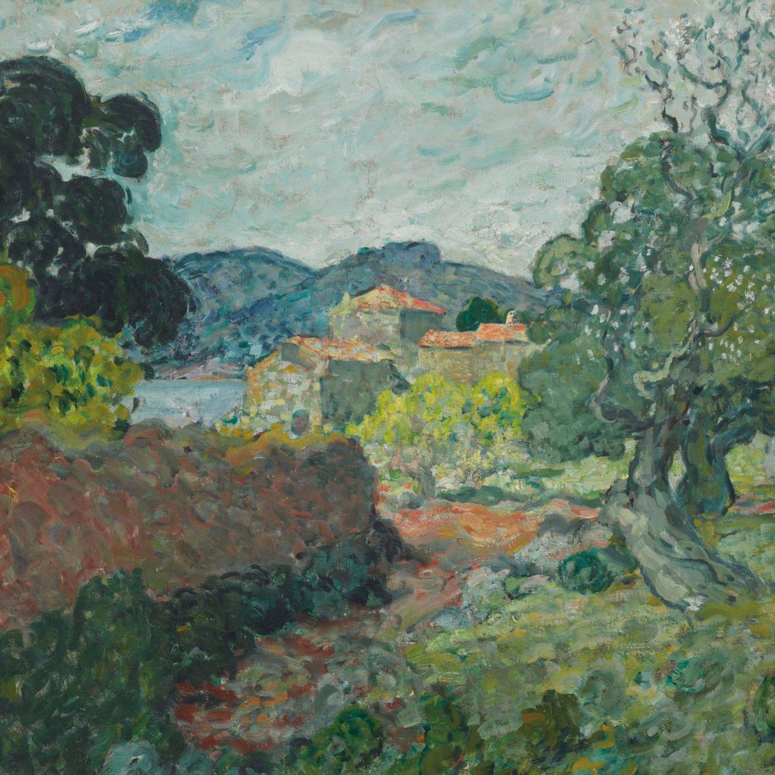 Louis Valtat — Замок и ферма в Агае