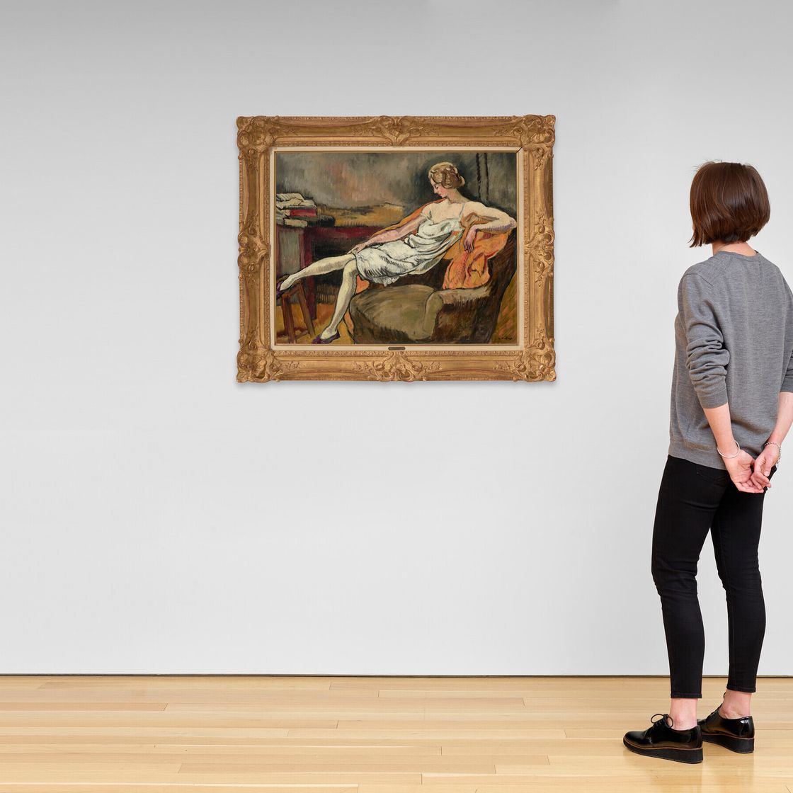 Louis Valtat — Женщина в одиночестве, изображение 4