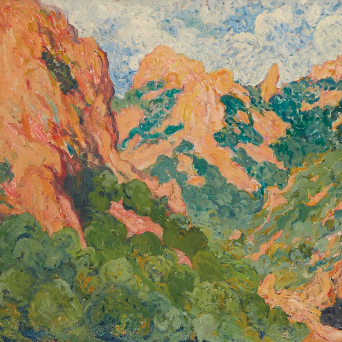 Louis Valtat — Румяна "Ле Роше"