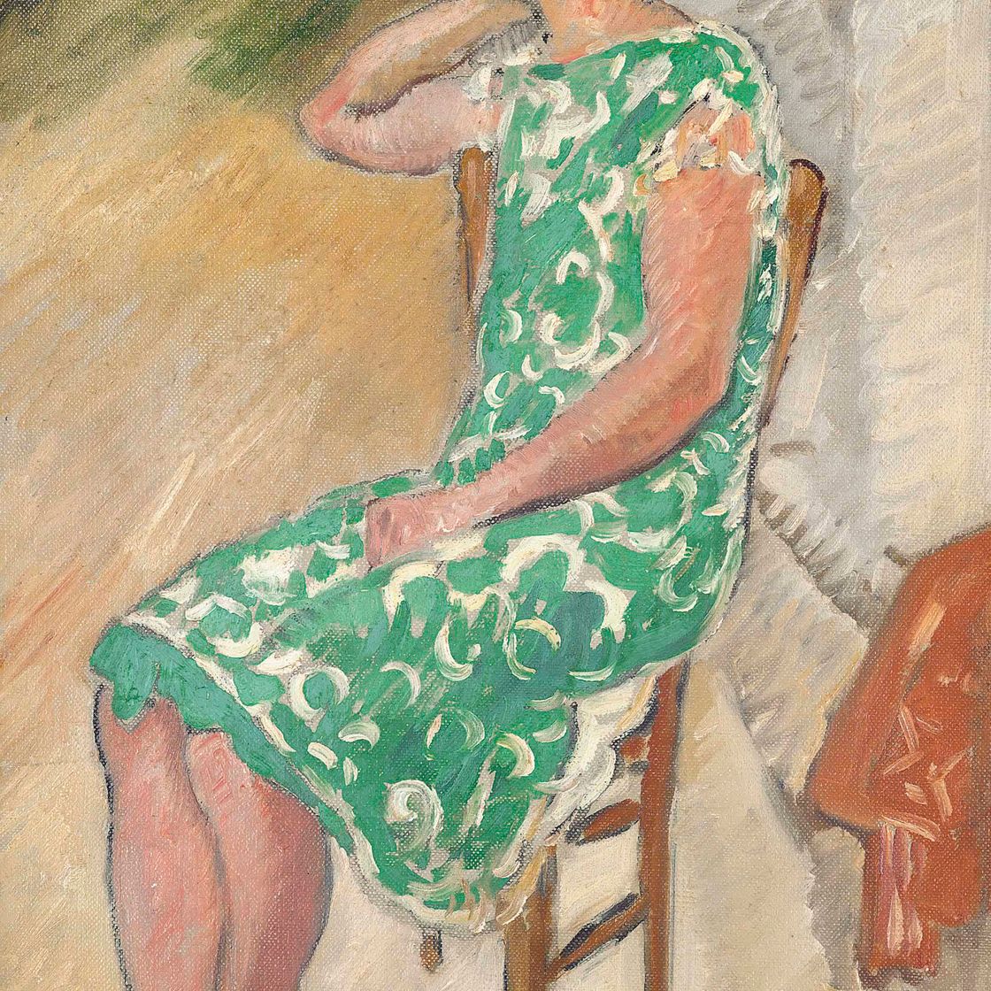 Louis Valtat — Женская поза а-ля верхнее одеяние