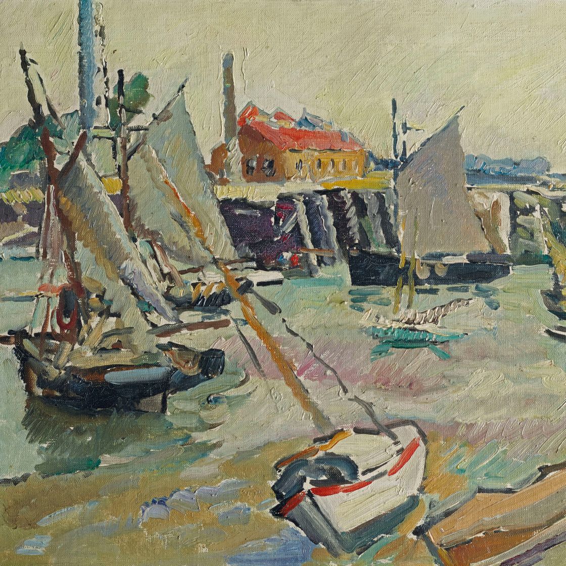 Louis Valtat — Вуали в порт-а-маре-бассе, Уистрехем