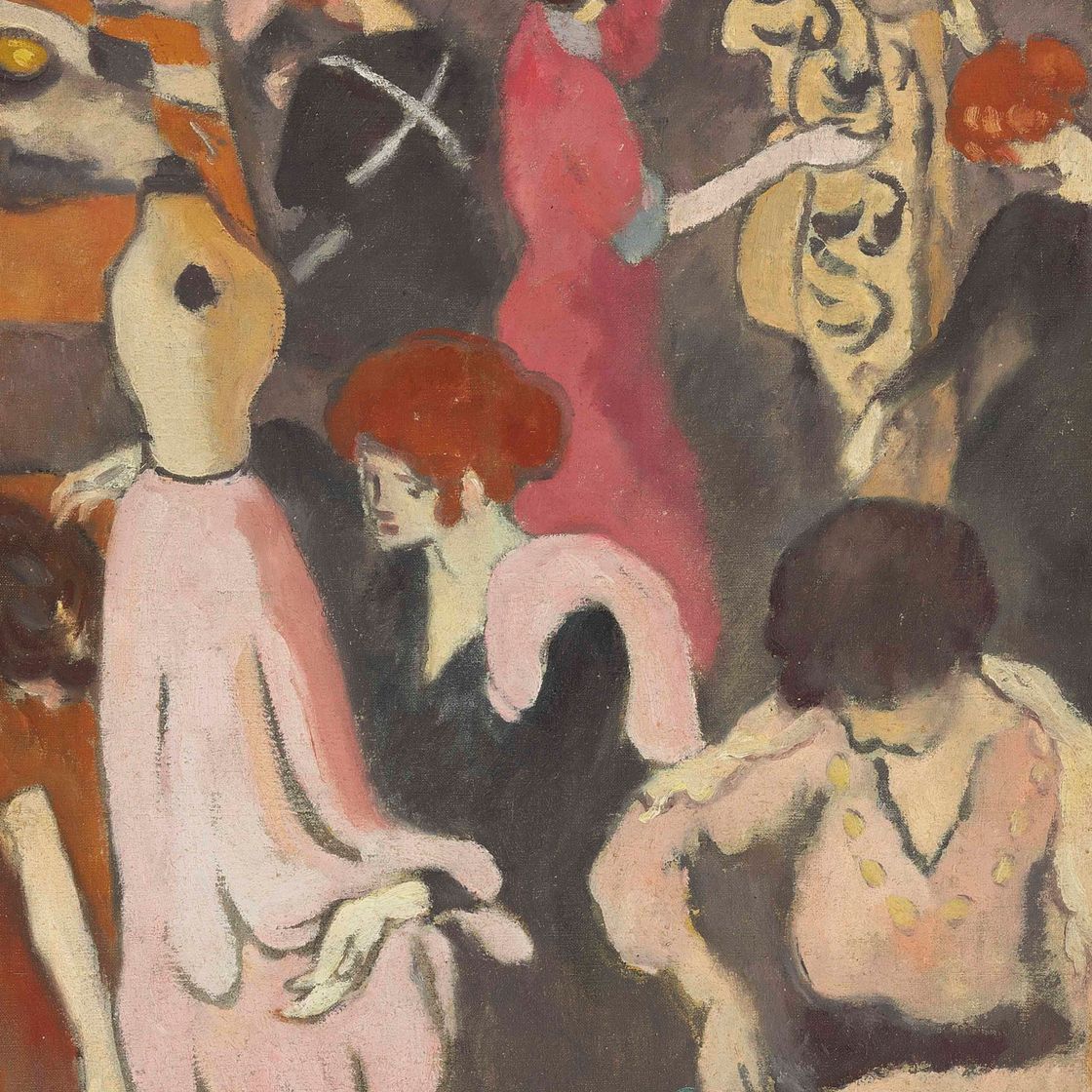 Louis Valtat — Кутюрье для манекена в розовом цвете