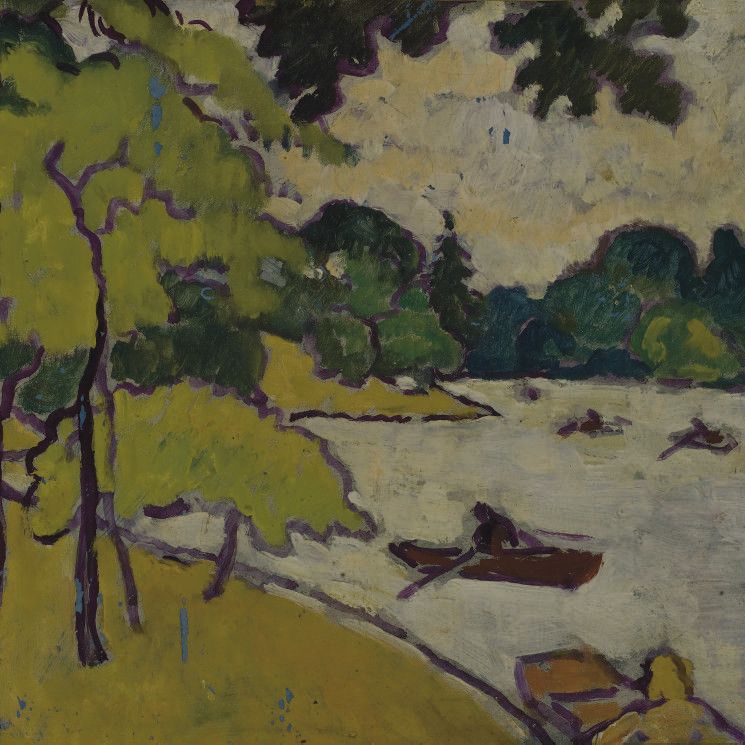 Louis Valtat — Озеро дю Буа-де-Булонь