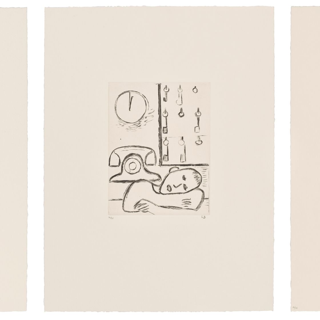 Louise Bourgeois — Три пластинки из автобиографической серии