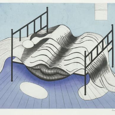 Louise Bourgeois — Голубая кровать