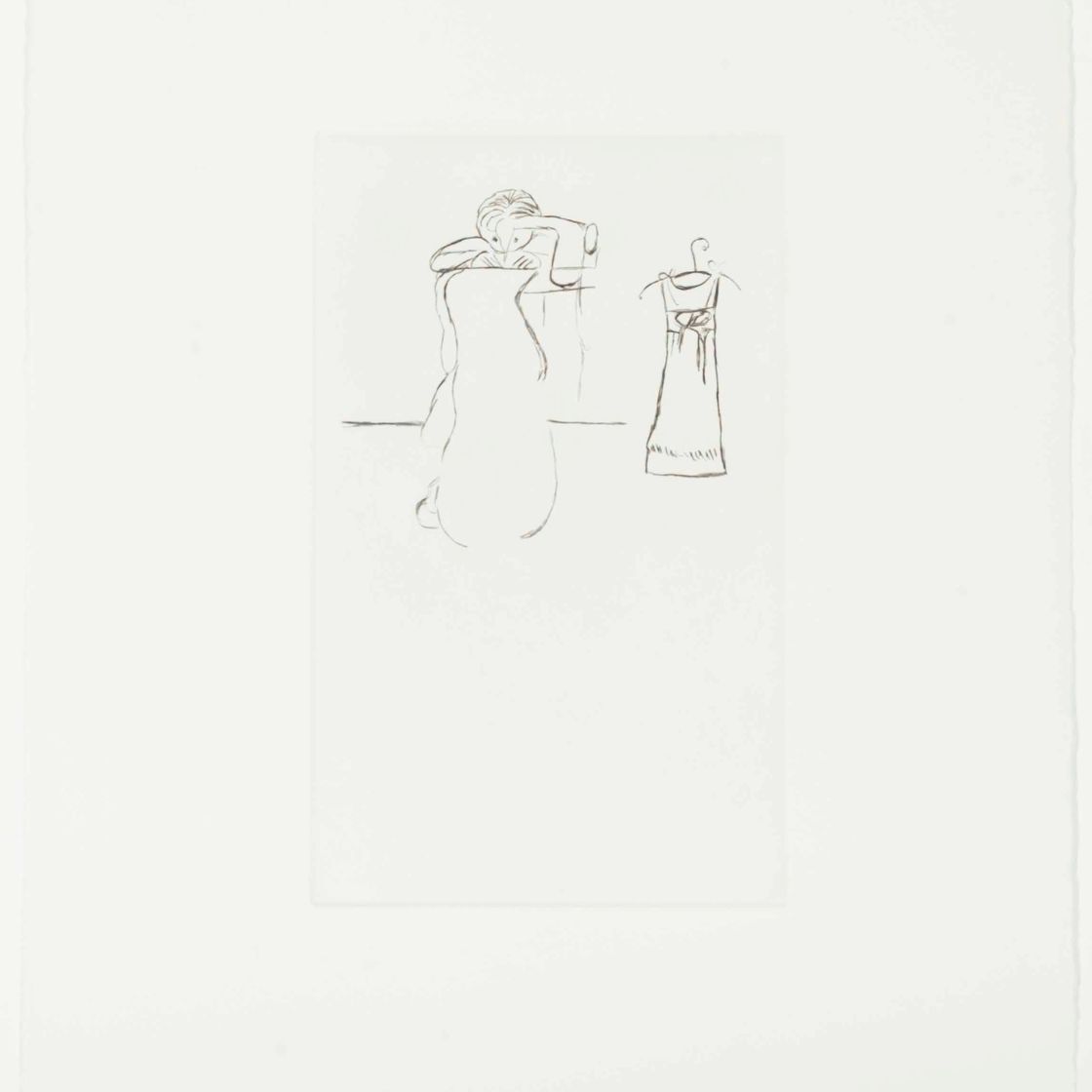 Louise Bourgeois — Шитье, из автобиографической серии