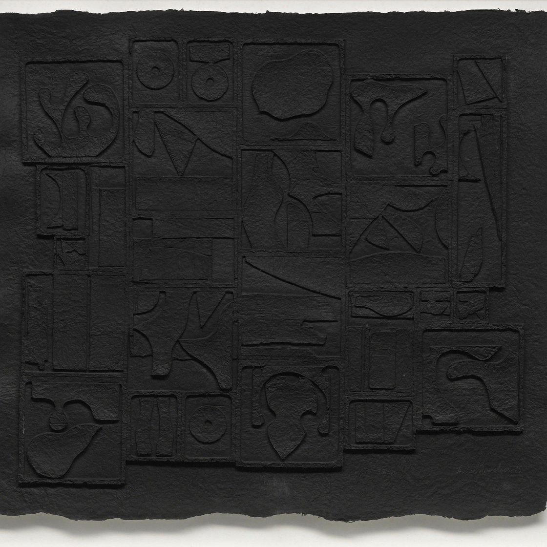Louise Nevelson — Ночной пейзаж