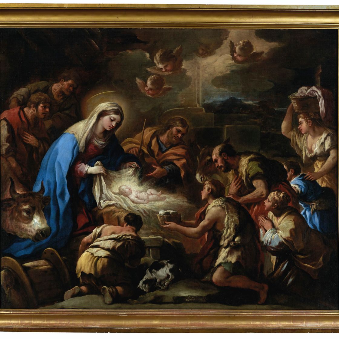Luca Giordano — Поклонение пастухов, изображение 2