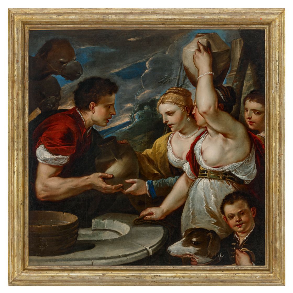Luca Giordano — Ребекка у колодца, изображение 2
