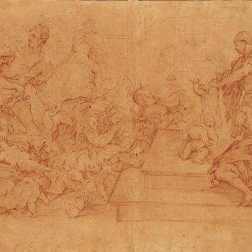 Luca Giordano — Резня невинных