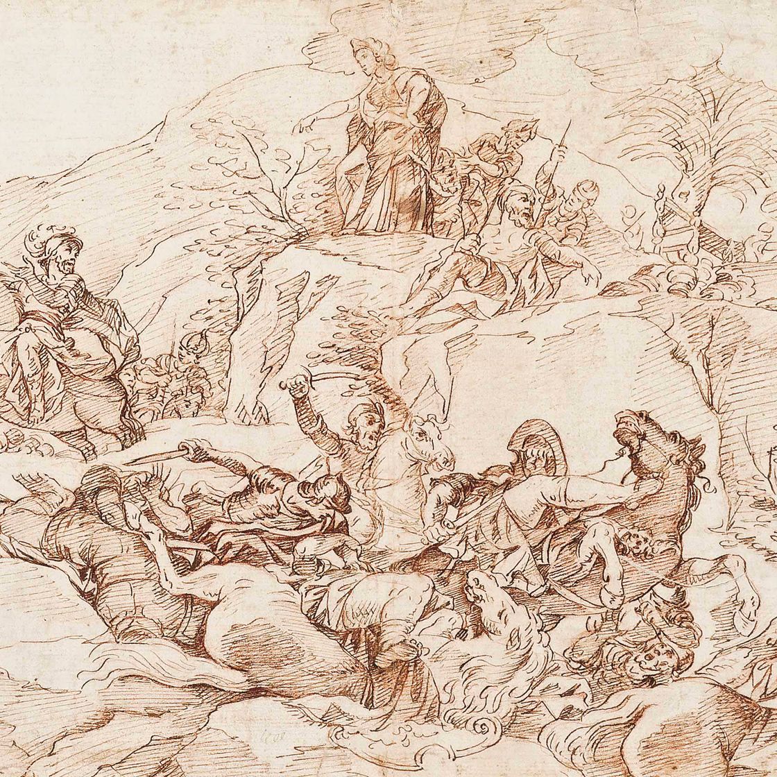 Luca Giordano — Триумф Деборы