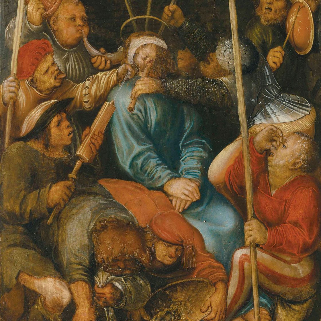 Lucas Cranach the Elder — Насмешка над Христом