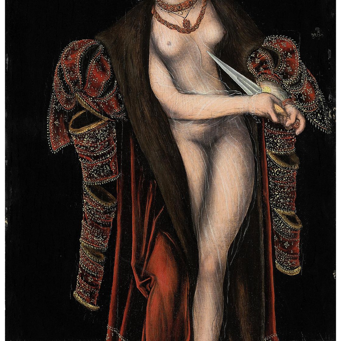 Lucas Cranach The Younger — Лукреция