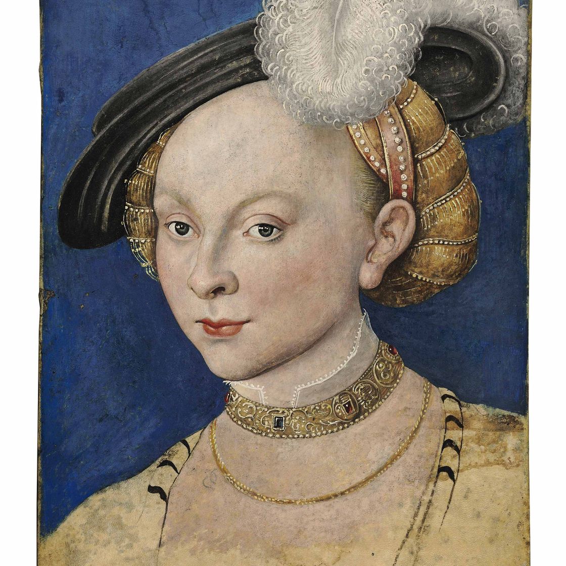 Lucas Cranach The Younger — Портрет дамы