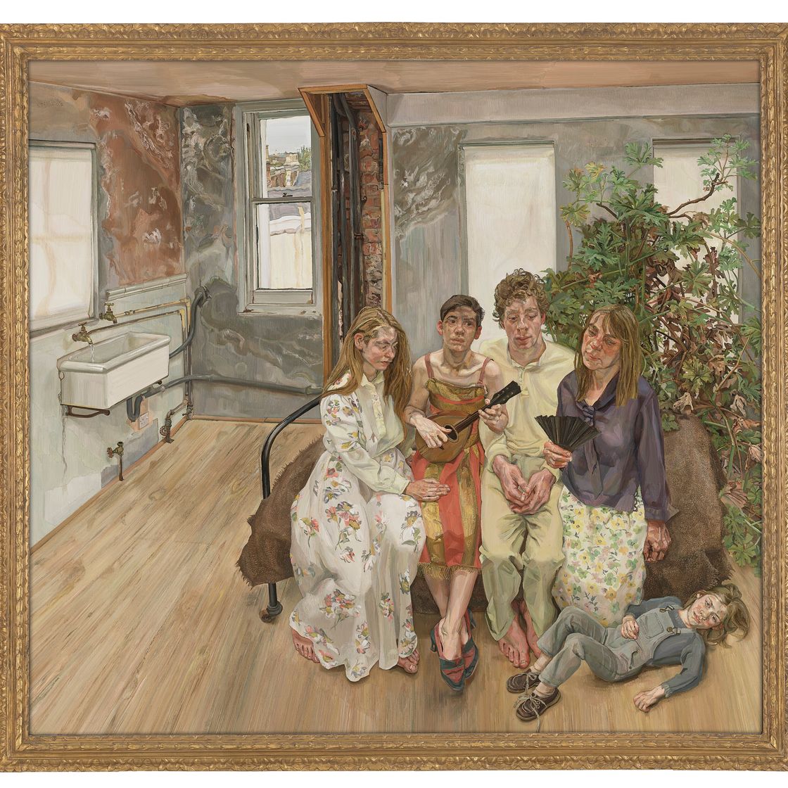 Lucian Freud — Большой интерьер, W11 (в стиле Ватто), изображение 2
