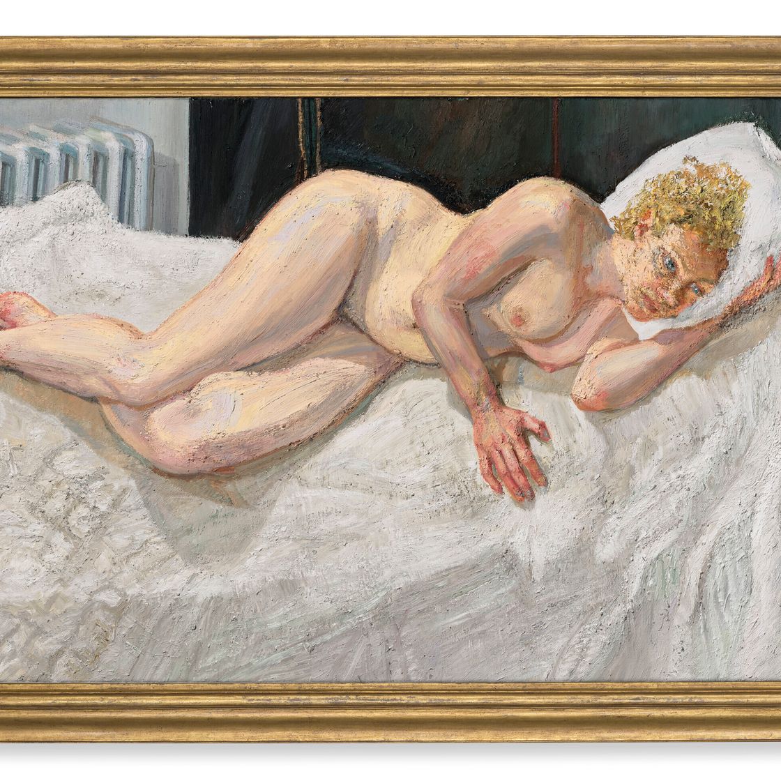 Lucian Freud — Риа, Портрет обнаженной, изображение 1