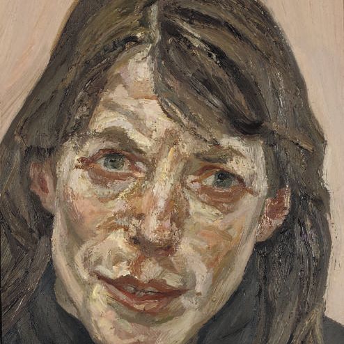 Lucian Freud — Голова женщины