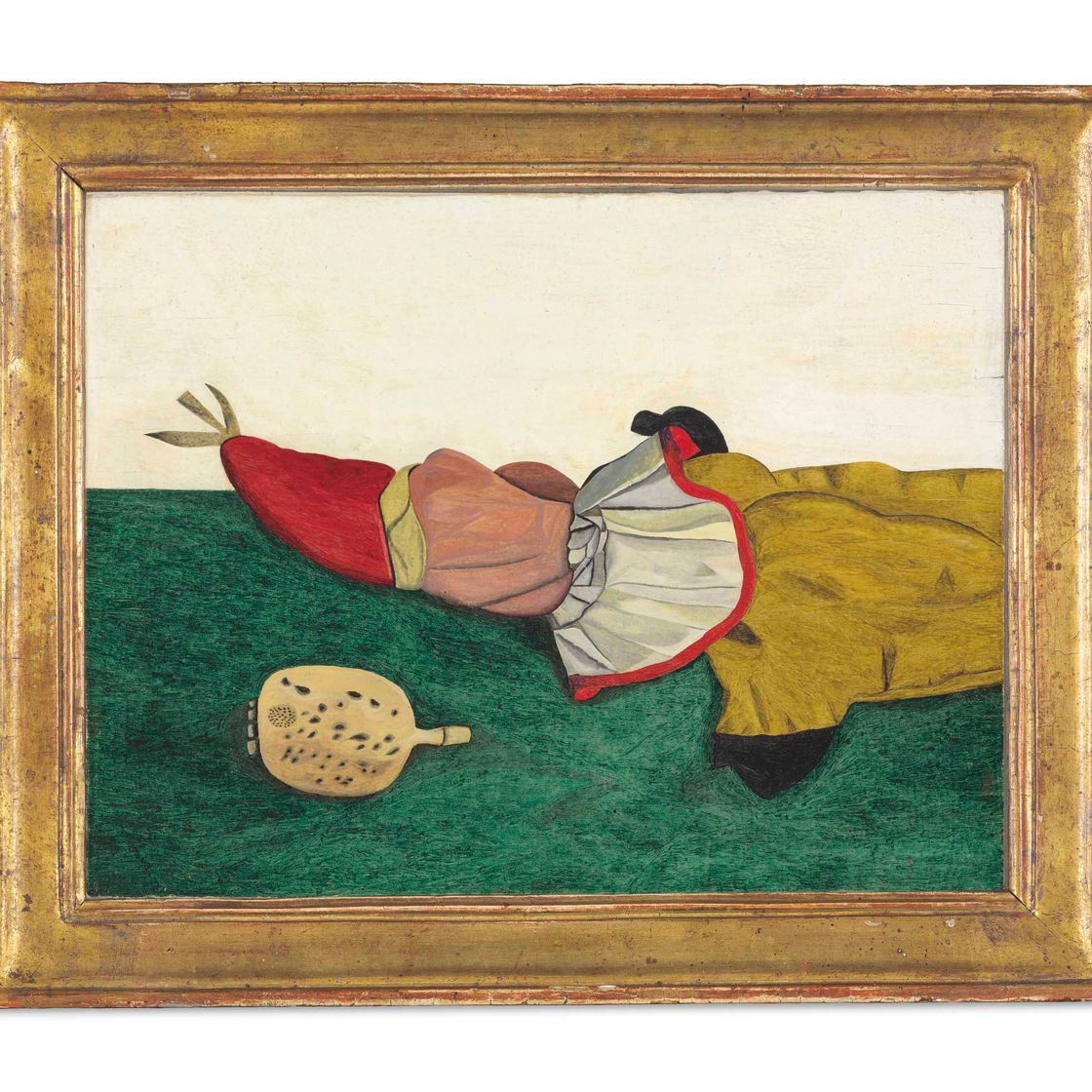 Lucian Freud — Мак и ручная кукла