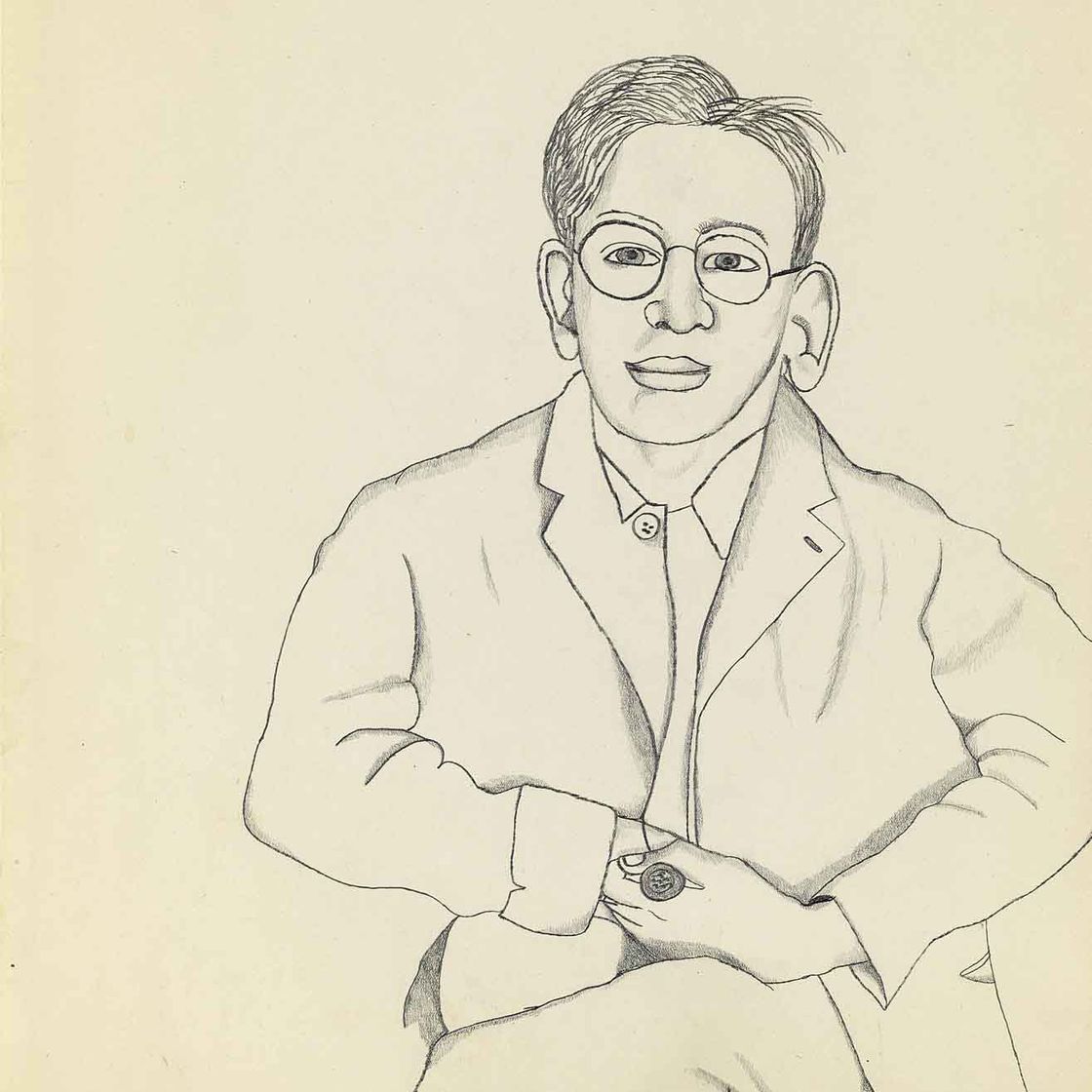 Lucian Freud — Мальчик с трубкой
