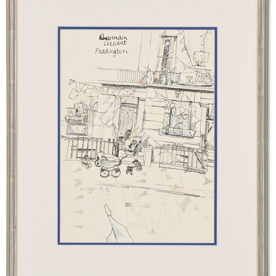 Lucian Freud — Кларендон-Кресент, Паддингтон, изображение 1
