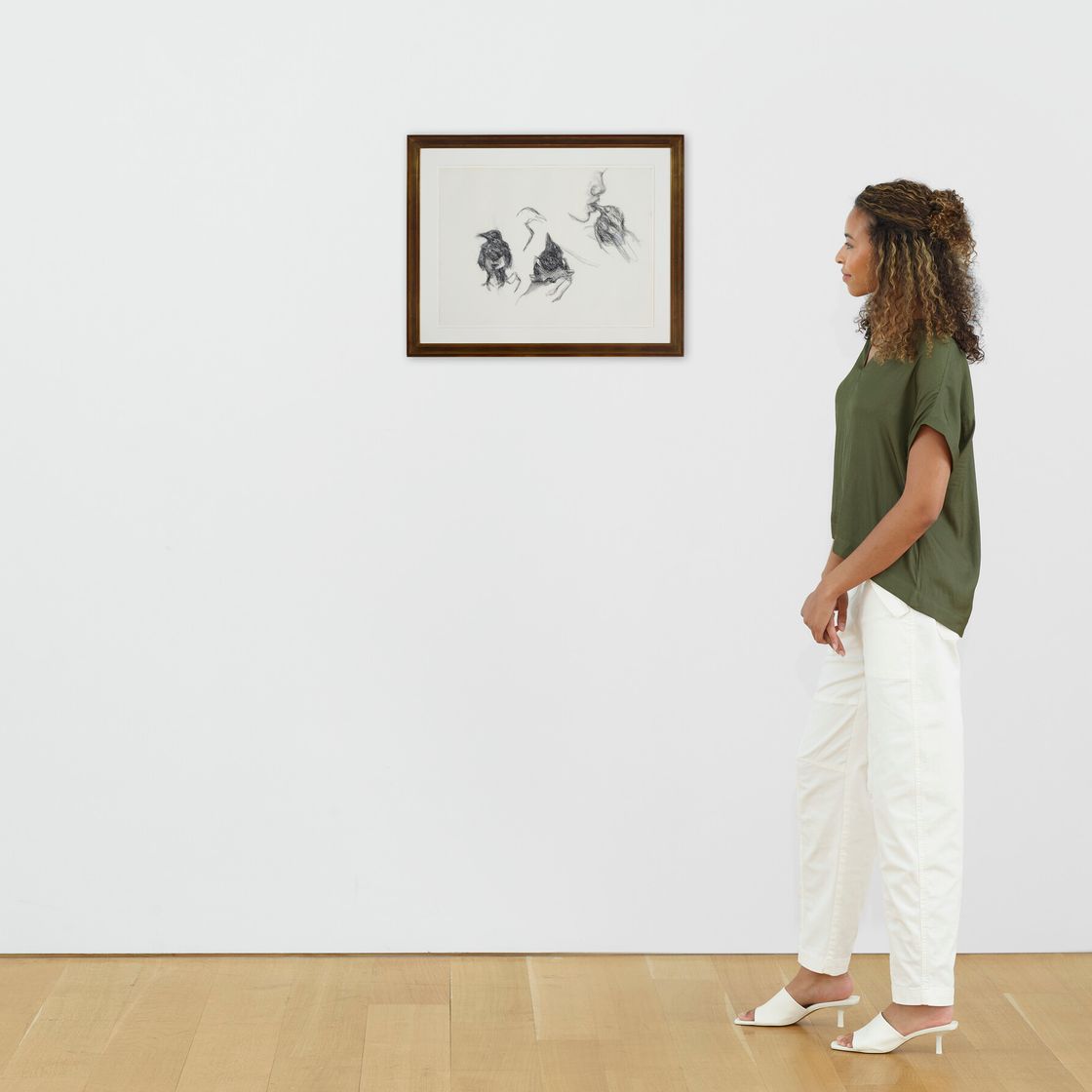 Lucian Freud — Молодая сорока, изображение 3