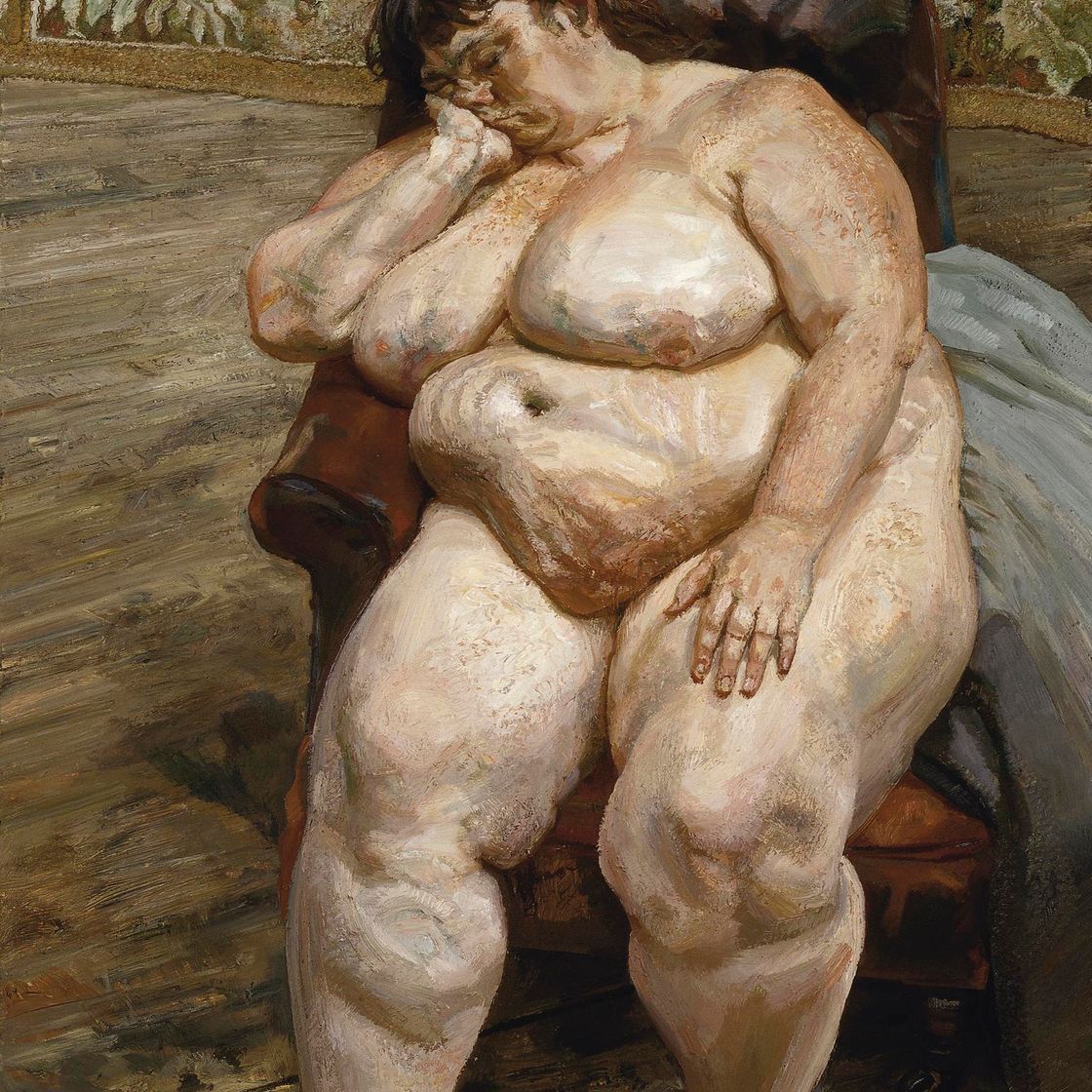 Lucian Freud — Спящая женщина, изображение 2