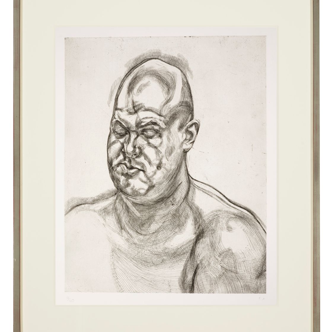 Lucian Freud — Большая голова, изображение 2