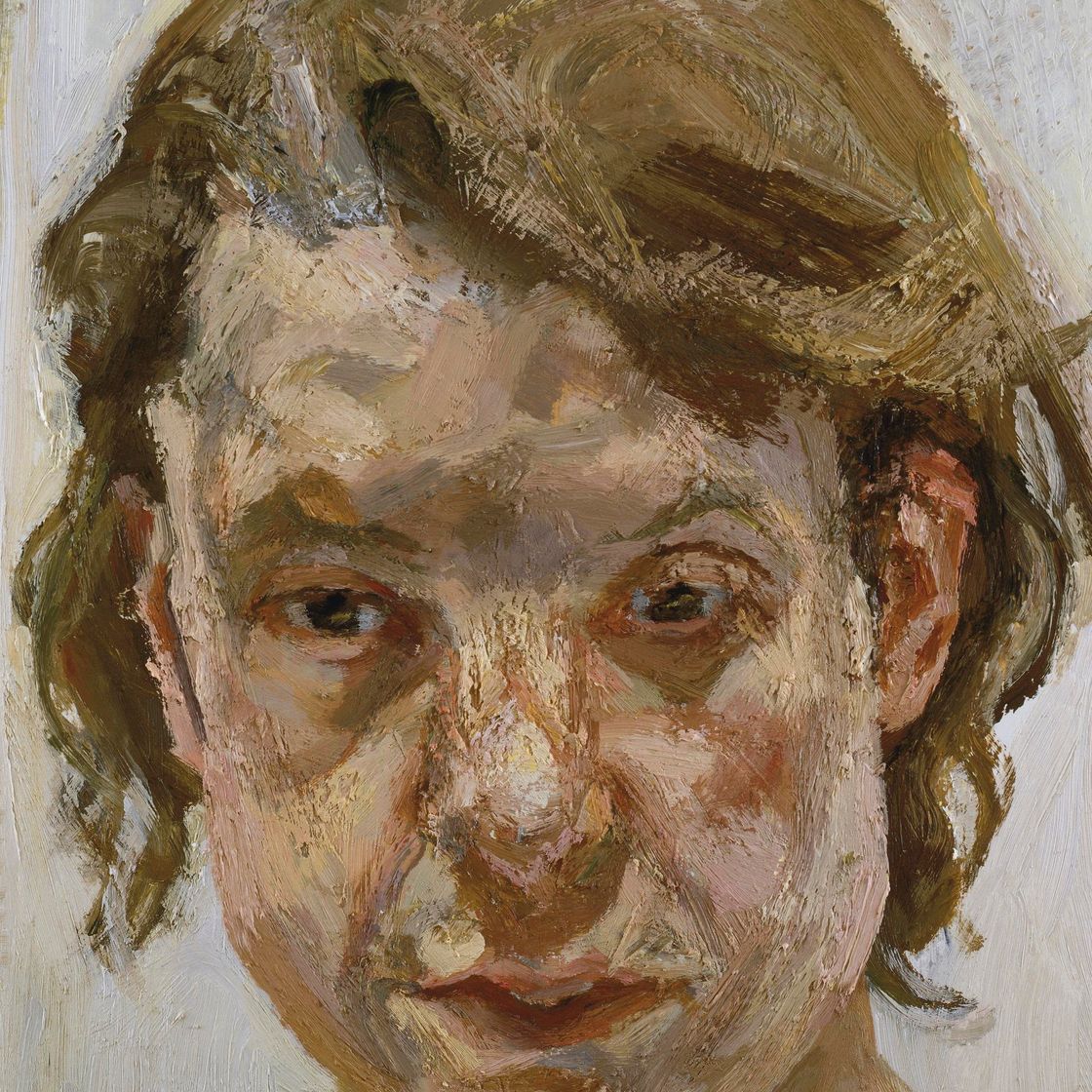 Lucian Freud — Голова обнаженной девушки, изображение 2
