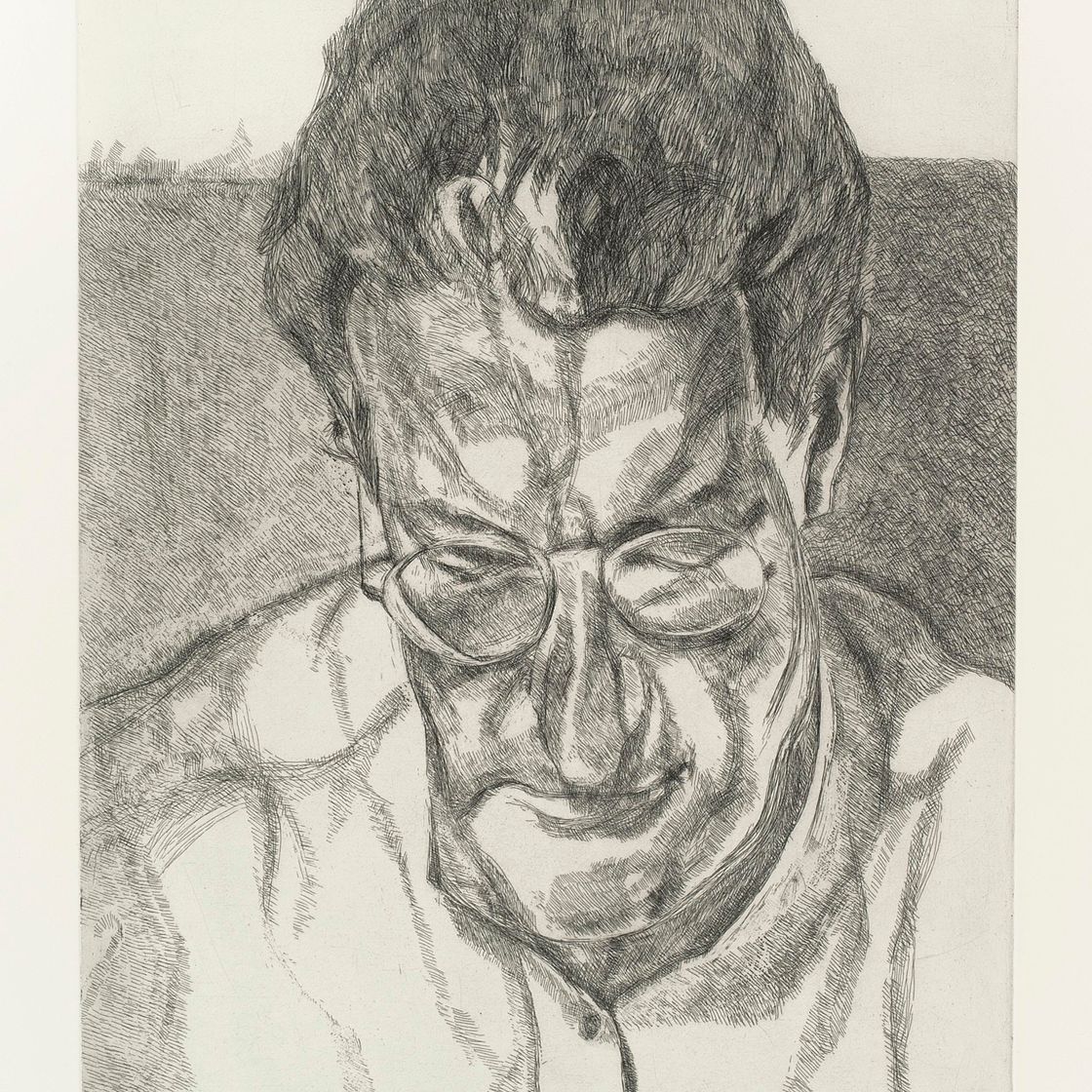 Lucian Freud — Врач художника