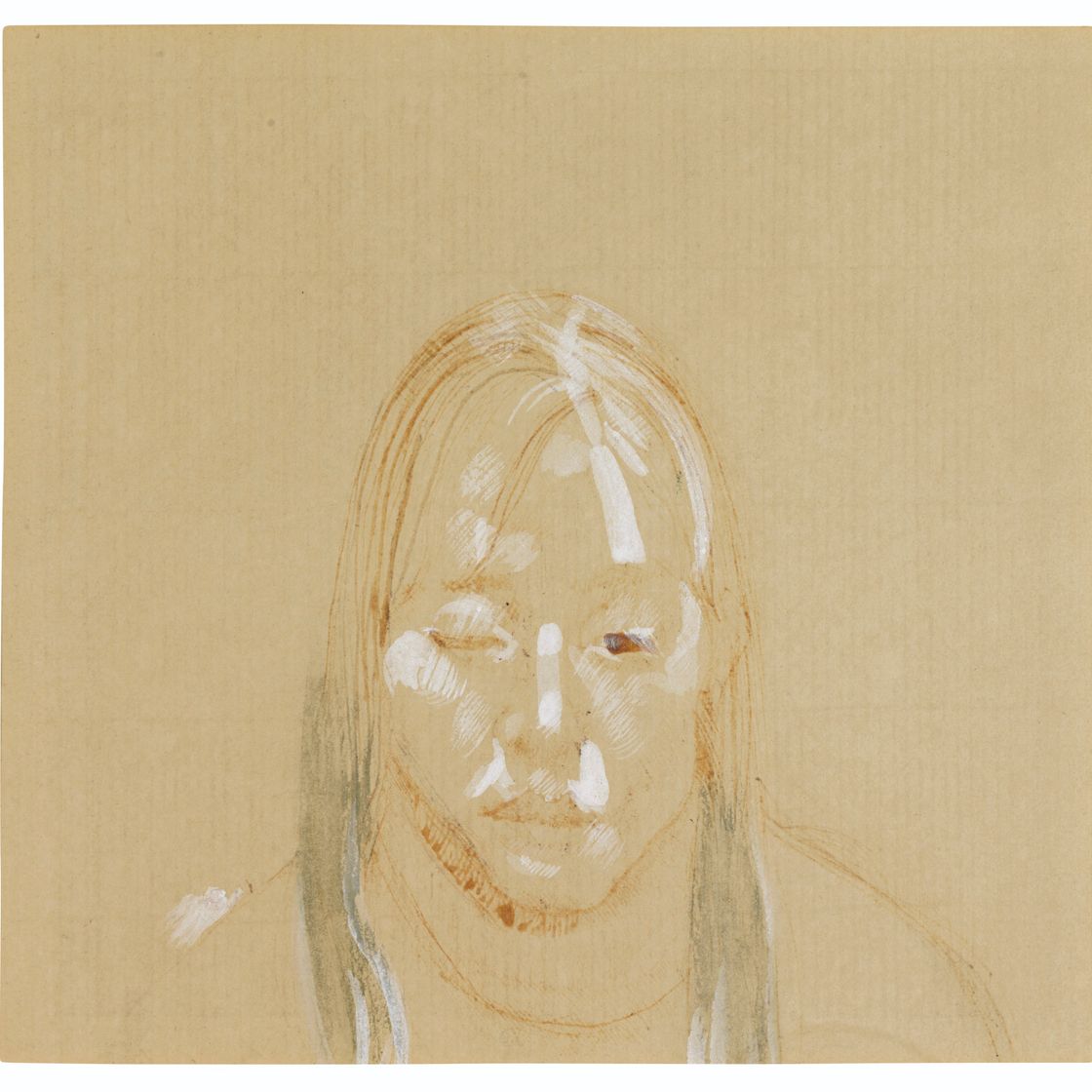 Lucian Freud — Голова девушки, изображение 1
