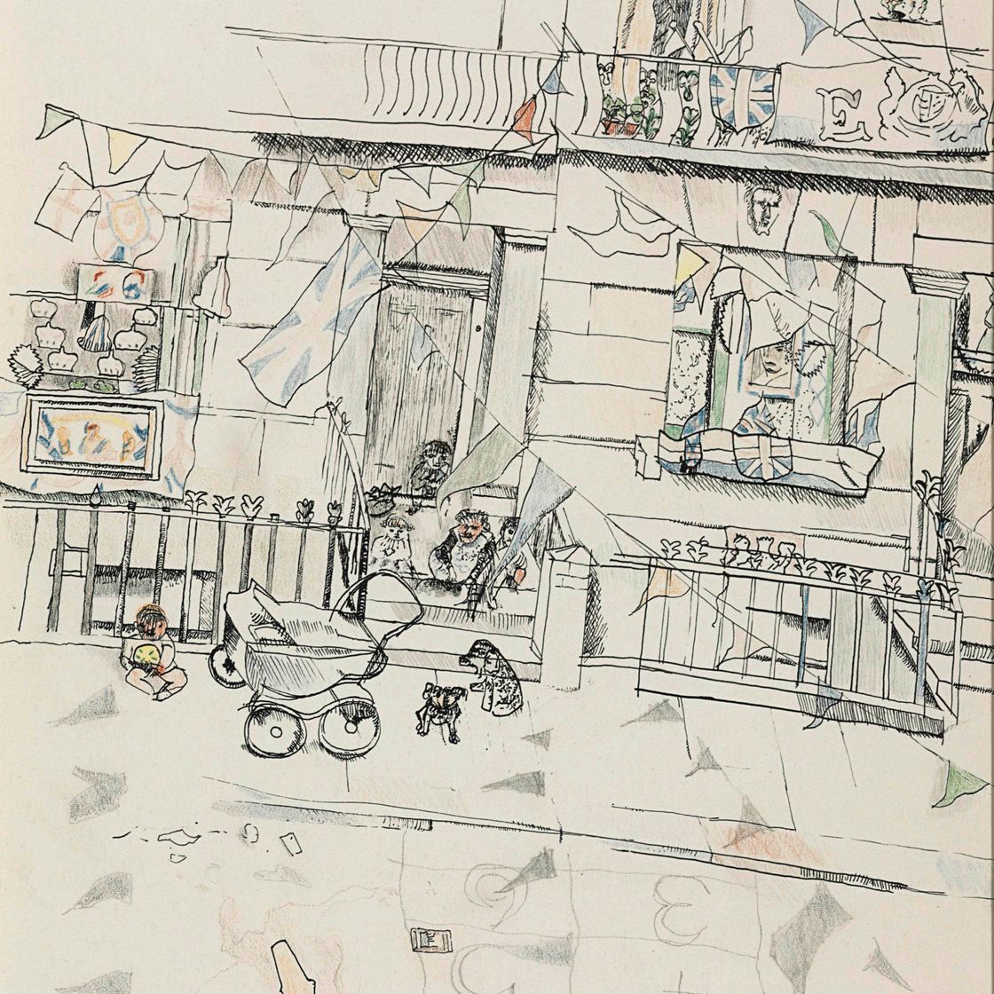 Lucian Freud — Кларендон-Кресент, Паддингтон