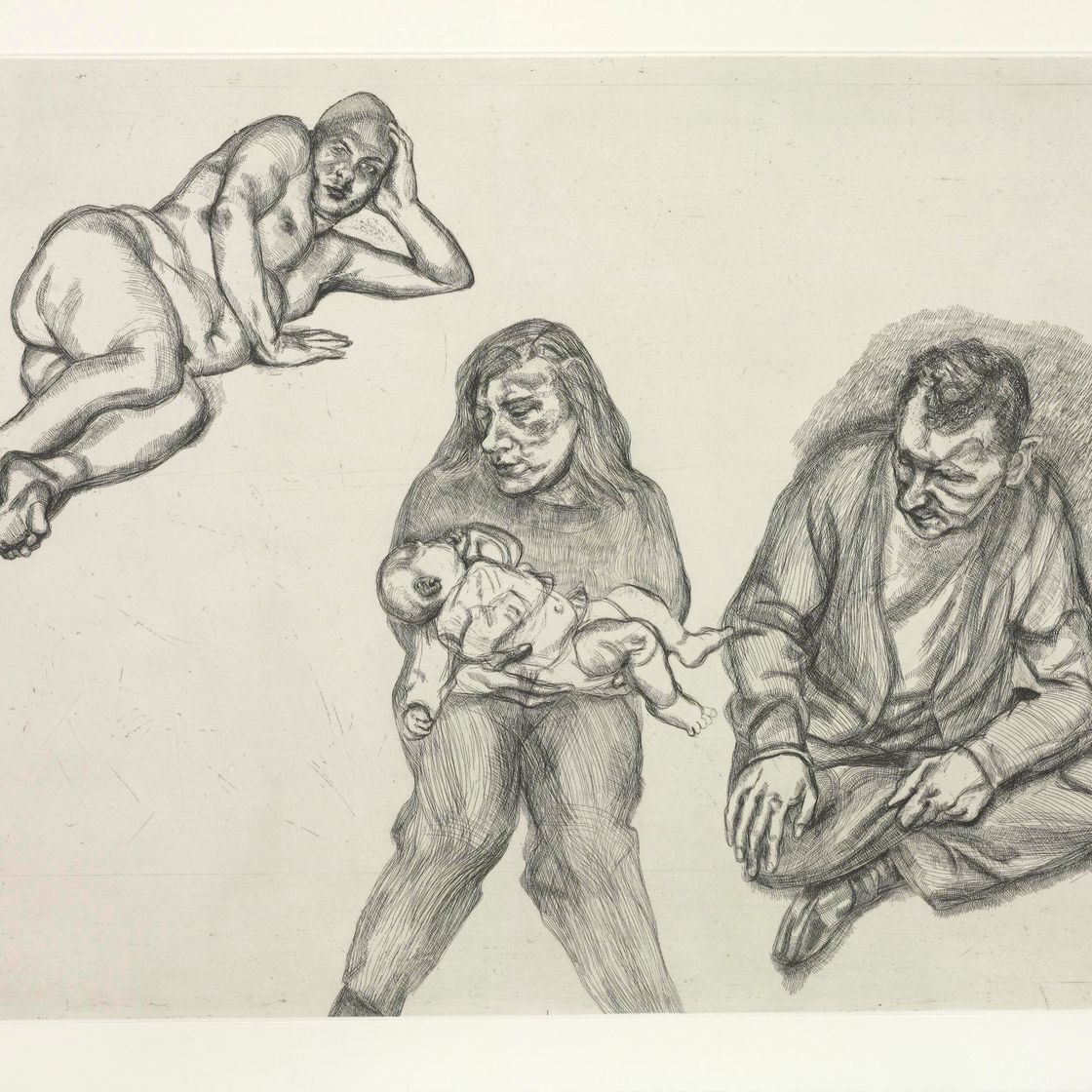 Lucian Freud — Четыре цифры