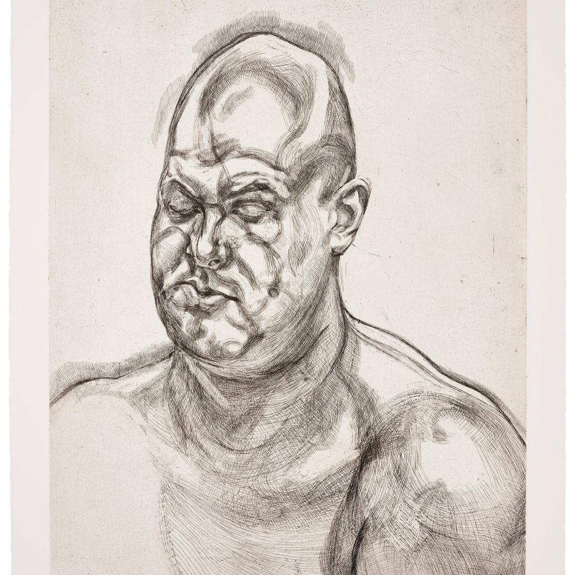 Lucian Freud — Большая голова