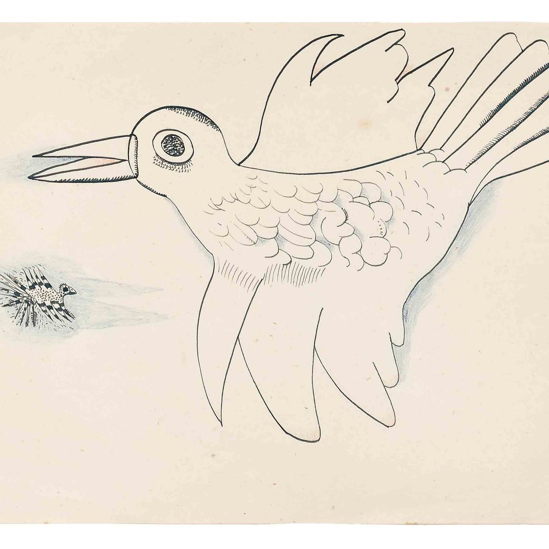 Lucian Freud — Птица